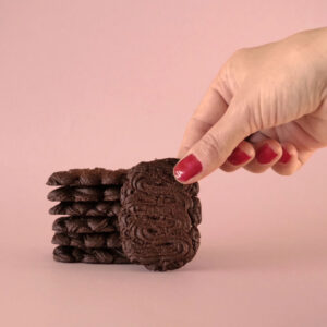 Cocoa Spritz Cookies